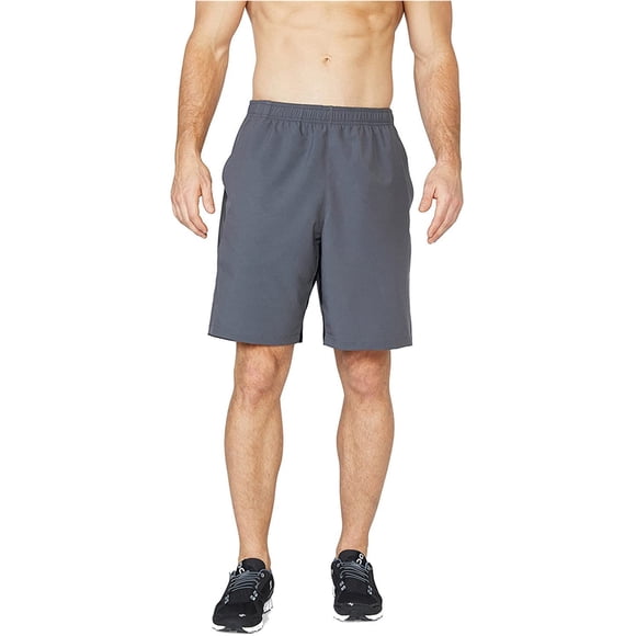 SOLFIRE Mens Woven Athletic Workout Shorts charcoal S