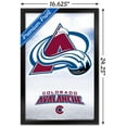 thumbnail image 2 of NHL Colorado Avalanche - Logo 17 Wall Poster, 22.375" x 34" Framed, 2 of 4