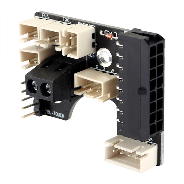 Para Voron V2.4 Afterburner Toolhead X Placa Adaptadora de Panel PCB con Juego de Cable para Piezas de Impresora 3D Voron 2.4