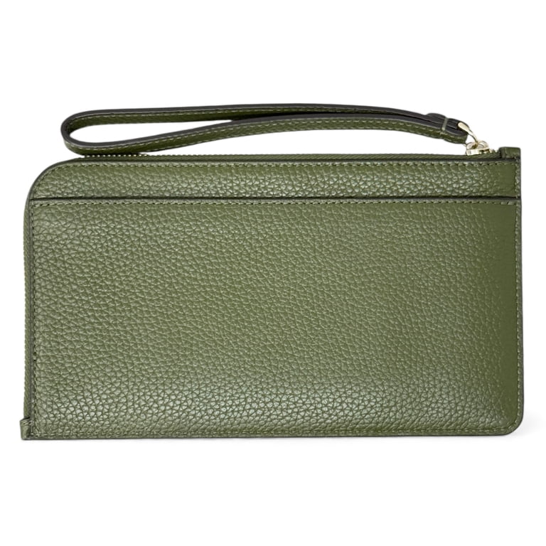 Kate Spade New York Women's Lucy Pebbled Leather Medium L-Zip