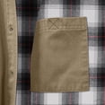 thumbnail image 6 of Mens Flannel Lined Shirt Jacket Long Sleeve Snap Button Western Jacket Cargo Outdoor Cowboy Shirts Jackets with Pockets, 6 of 7