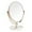 White & Rose(1/3x Magnifying Makeup Mirror), variant on Magnifying Makeup Vanity Mirror,ABS Plastic Double Sided 3X Magnification 360°Swivel Beauty Make Up Mirror Cosmetic Table Desk Mirror 8" Oval