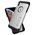 thumbnail image 1 of Funda Slim Armor Spigen para iPhone XS Max Satin Silver, 1 of 2
