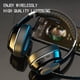 thumbnail image 2 of Bearachild Auriculares compatibles con Bluetooth Juego de auriculares Juego de auriculares con cable de audio Cables de audio/vídeo Azul, 2 of 6