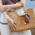 thumbnail image 2 of Bangcool Tassel Bag Charm Multi-purpose Decorative Key Ring Purse Charm Tassel Bag Charm, 2 of 10