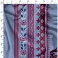 thumbnail image 5 of Soimoi Blue Fabric - By the Yard - 56 Inch Wide - Floral & Leaves Panel Material - Nature's Tapestry with Florals and Leaves in a Decorative Panel Printed Fabric, 5 of 6