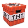 thumbnail image 1 of Baúl de almacenamiento Minecraft TNT Block de 33 cm con tapa, 1 of 7