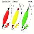 thumbnail image 2 of CUITING Gourami Catfish Rigs - Bait Float Kit with Noise Rattles  8/0 Hooks  Stainless Steel Leader - Durable EVA Bobbers for Big Fish  Fishing Tackle for Boat & Shore, 2 of 10