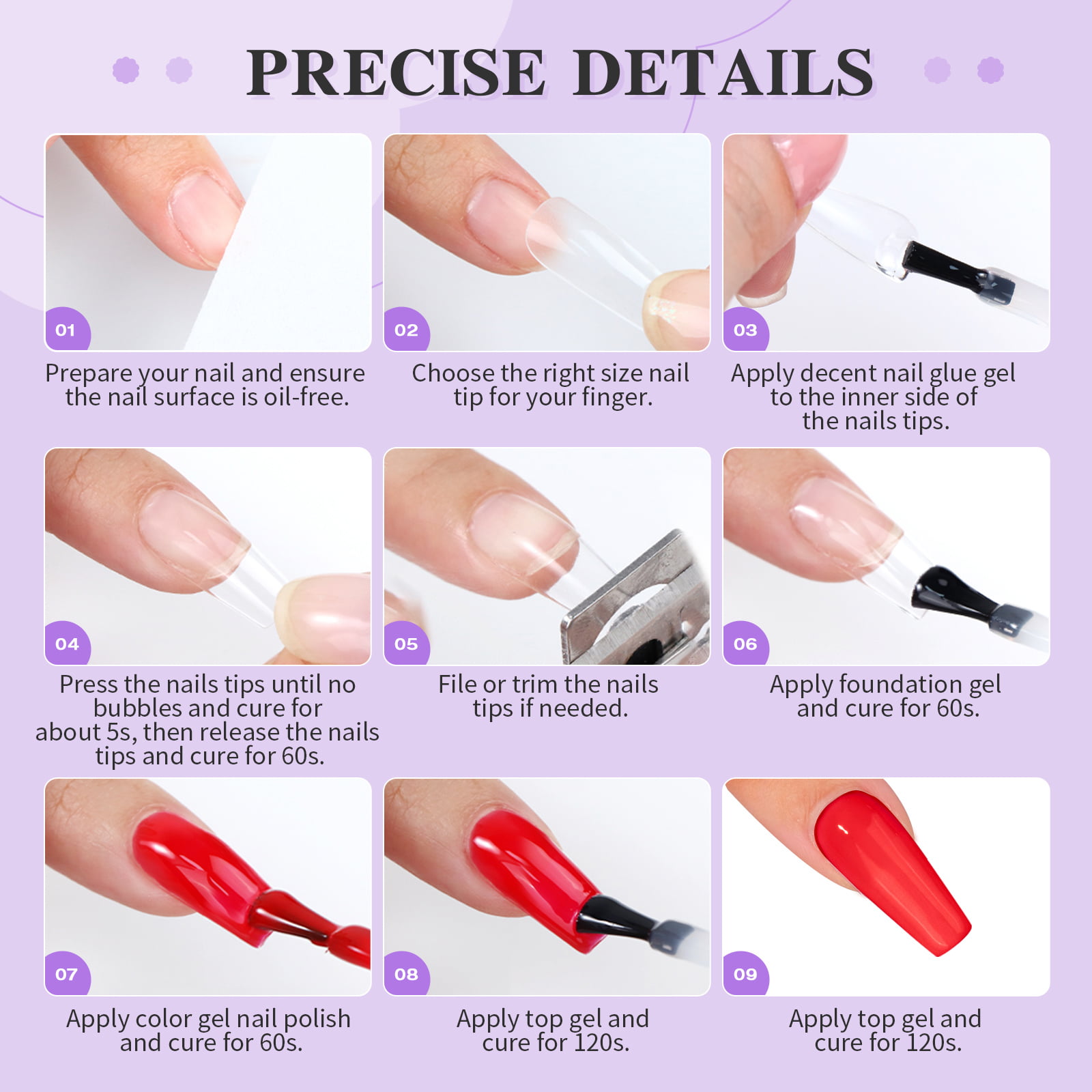 ASP Ultra Natural Tips Master Pack of 360 | Nail Tips, Forms & Glue | Salon  Services