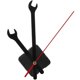 thumbnail image 5 of 1 juego de movimiento de reloj de pared kit de reemplazo de movimiento de reloj de juego de relojes reemplazables kit de mecanismo de reloj reemplazable, 5 of 8