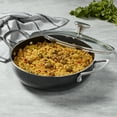 thumbnail image 3 of Infuse 3Qt Nonstick Aluminum Covered Caldero Saute Pan, Black, 3 of 6