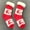 Rouge, variante sur Chaussettes de Sol pour Femmes d'Automne et d'Hiver, Doublées de Velours, Épaissies, Chaussettes de Noël pour Dormir