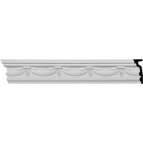 4 1/2"H x 1 3/4"P x 94 1/2"L Federal Chair Rail