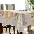thumbnail image 5 of Yayeee Tablecloths 54" x 54" Rectangle Wrinkle Resistant Party Table Cover, Purple Jam Jars, 5 of 8