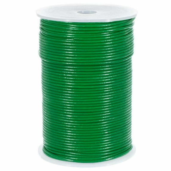Craft County 2MM Round Leather Cord – 5, 10, 25 or 50 Yards or 328 feet – Various Colors