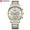 Silver Gold White, variant on Fashion Sport Watch for Men – Waterproof Quartz Movement, Glow Dial, Steel Band