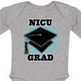 thumbnail image 4 of Inktastic Nicu Graduate Baby Boy Girl Boys or Girls Long Sleeve Baby Bodysuit, 4 of 5