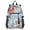 Red White Flower Embroidery, variant on JIALIOU 14" Laptop Backpack Waterproof Airline Approved Stylish Casual Daypack for Travel Business College Work, Pink Cow and Strawberry