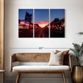 thumbnail image 3 of Elephant Stock Urban Nashville Street Wall Art - Horizontal Multi Panel Canvas - Living Room Wall Decor - City Multi Panel - Brown And Beige Decor - 45" x 28", 3 of 8