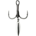 thumbnail image 1 of VMC Bladed Hybrid Treble Short Fishing Hook 2-Pack - 10 - Black Nickel, 1 of 2