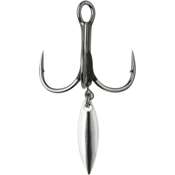 VMC Blade Hybrid Treble Short Hook #3 Black Nickel 2PK