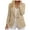 Beige, variant on Women's Single Button Suit Autumn Long Sleeved Solid Color Small Suit Jacket Dark Gray, M
