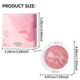 thumbnail image 4 of Giftesty 3.5g Pearl Glow Marble Blush, Tricolor Blooming Cheek Makeup, 4 of 4