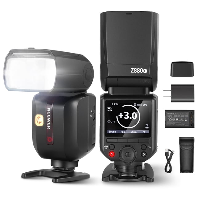 Cámara Flash Speedlite NEEWER Z880-C 2.4G 76Ws TTL para Canon