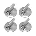 thumbnail image 1 of ARCADORA Silver Stove Knobs for Jenn-Air & Maytag, Heat-Resistant & Easy-Clean, Enhance Kitchen Aesthetics, 1 of 2