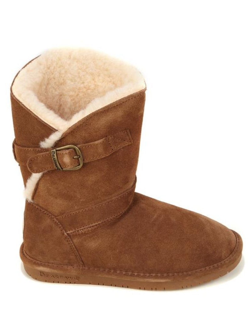 BEARPAW Annie Suede Sheepskin Boot 