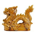 thumbnail image 2 of KQJQS Dragon Desktop Ornament Ceramic Dragon Statue Chinese Figurine Ornament For 2024 Chinese New Year Blessing Souvenir Gift, 2 of 2