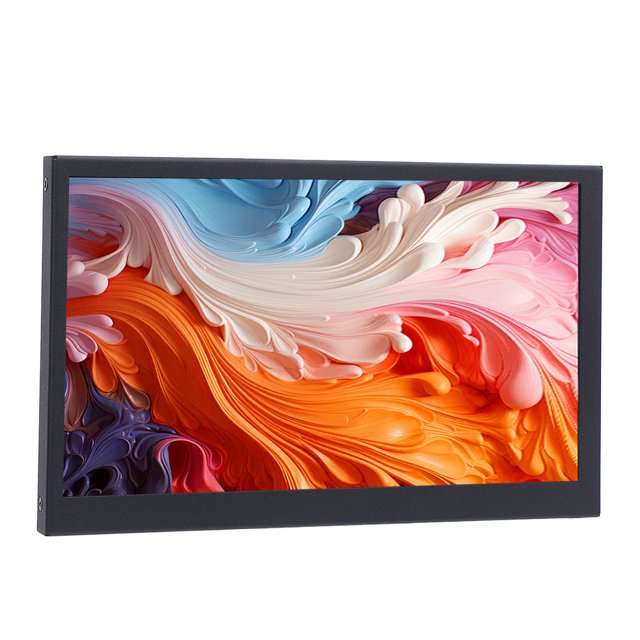 Pantalla Portátil, Ángulo de Visión Completo de 170 1024x600 HD 7 Pulgadas Computera Segunda Pantalla para Dron FPV