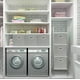 thumbnail image 3 of Cubos de almacenamiento simples para el hogar, plegables, 28 cm, color gris, paquete de 6, 3 of 8