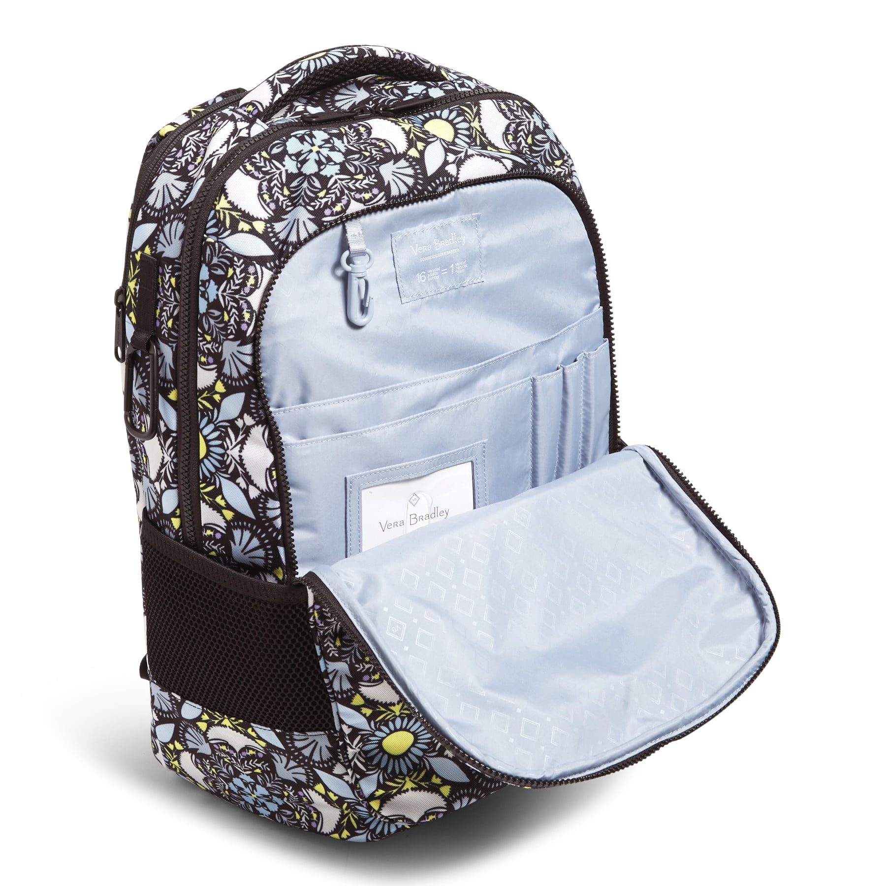 Vera Bradley ReActive Grand Backpack Sunny Garden Vera Bradley Backpacks Review: Which Style is Best  main image 4