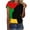 Multicolor-22, variant on Shirts for Women African American Pride Celebration Blouse Tshirt Gifts Cap Sleeve Crewneck Tops