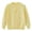 Yellow, variant on Girls Soft Cotton Knit Cardigan Coat Round Neck Button Down Long Sleeve Cardigan Sweater Solid Color Hollow Out Casual Sweater Coat