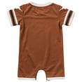 thumbnail image 3 of Infant & Newborn Colosseum Texas Orange Texas Longhorns Bumpo Football Romper, 3 of 3