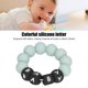 thumbnail image 3 of Pulsera Cuentas Silicona Para Bebé Anillos Blandos Para Mordedor Bebé Pulsera Mordedor Bebé Mordedor Sensorial Palillo Molar Juguete Para Aliviar La Dentición Para Niños ANGGREK  Otros, 3 of 8