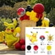 thumbnail image 3 of Kit de arco de globos para fiesta con temática de Pokémon Pikachu, 104 piezas, globos de látex rojos, amarillos y negros para decoración de cumpleaños de niños, baby shower, 3 of 4