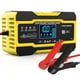 thumbnail image 1 of Batería de Auto de 10 Amperios Charger, Batería Inteligente Totalmente Automática de 12V y 24V con Mantenedor de Goteo Charger con Compensación de Temperatura para Camión, Motocicleta, Césped, Barco,, 1 of 8