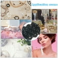 thumbnail image 5 of Uxcell 5 Yard  3mm OD 0.43" Wide Faux Pearl Lace Ribbon Black 5Pack, 5 of 5