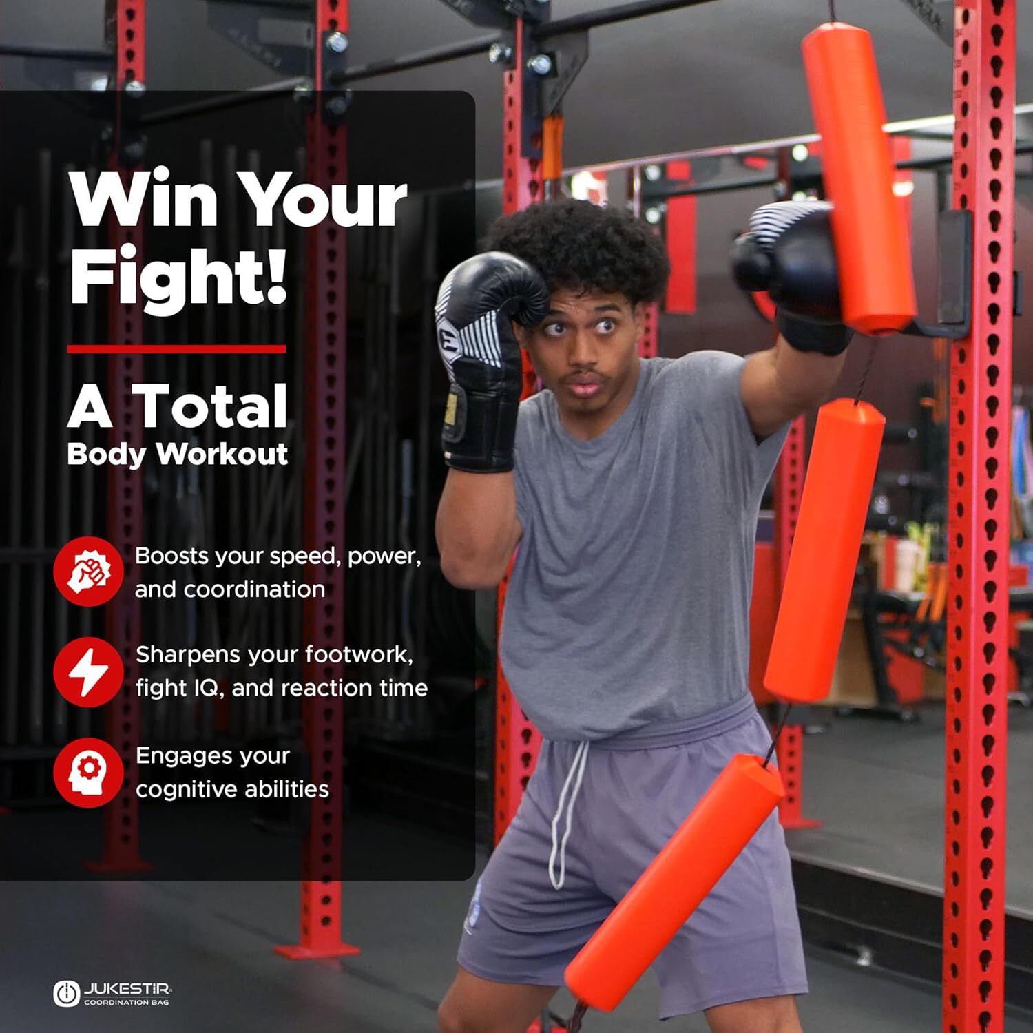 Jukestir® Coordination Punching Bag