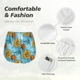 thumbnail image 6 of Fotbe Sunflowers Womens High Waist Running Shorts Athletic Workout Quick Dry Shorts for Women with Pockets Gym Yoga Summer Shorts-Small, 6 of 9