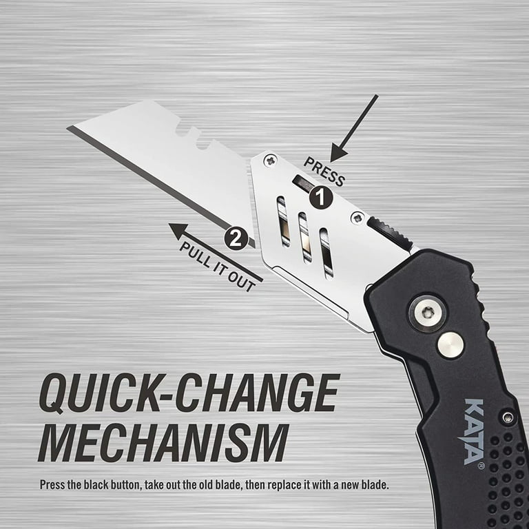 KATA 2-Pack Utility Knife,Heavy Duty Retractable Box Cutter for  Cartons,Cardboard and Boxes,Quick Change Blade,10 Extra Blades Included -  Coupon Codes, Promo Codes, Daily Deals, Save Money Today
