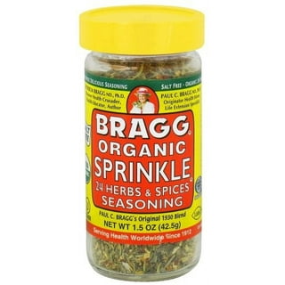  Bragg Sprinkle Herbs and Spices - Salt Free Seasoning, 1.5oz,  Single : Snack Party Mixes : Grocery & Gourmet Food
