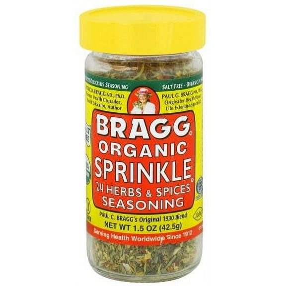 Bragg Seasoning Organic Bragg Sprinkle Natural Herbs And Spices, 1.5 Oz