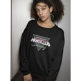 thumbnail image 2 of Retro Nightclub Dancing Sweatshirt Women -Image by Shutterstock, Female XX-Large, 2 of 4
