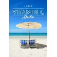 thumbnail image 4 of Destin, Florida, I Need Vitamin C, Beach Chairs and Umbrella (1000 Piece Puzzle, Size 19x27, Challenging Jigsaw Puzzle for Adults and Family, Made in USA), 4 of 4
