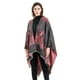 thumbnail image 5 of Poncho Mujer Invierno Tejer Poncho Manta Grande Chal Fular Elegante Cardigan Bata Navidad Regalo Mujer, 5 of 5