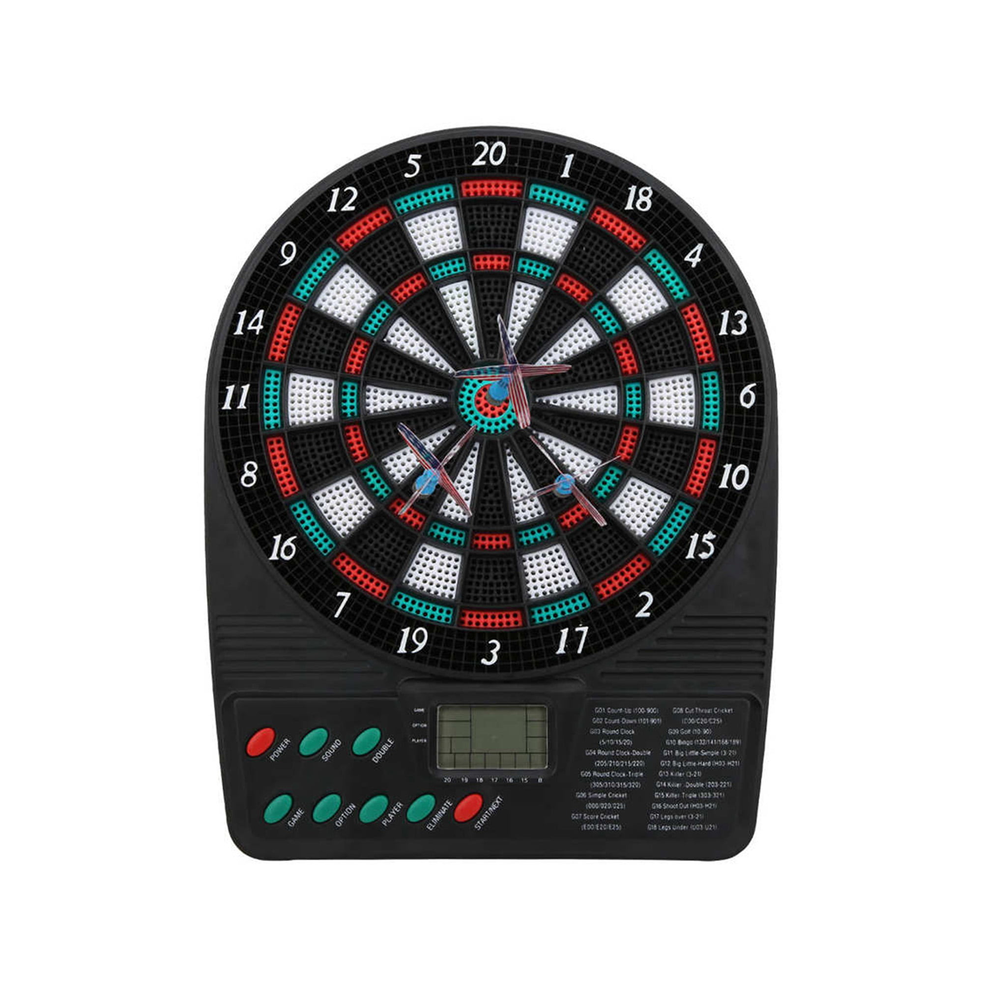 Toyrific Children’s Electronic Dartboard with LED Digital Score Display and Tip 